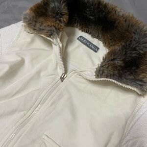 balenciaga fur sweater